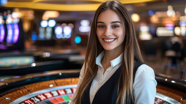 Big Bass Bonanza slot game on mobile phone showing reels, paylines, and free-spin counter